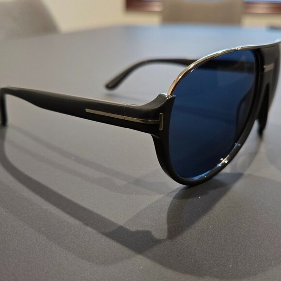 Tom Ford Dimitry Sunglasses TF334 20V Gray/Palladium 59mm - Picture 5 of 14